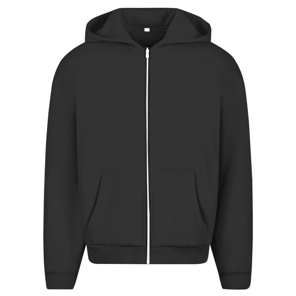 zip hoodie | oversize | teios logo backprint
