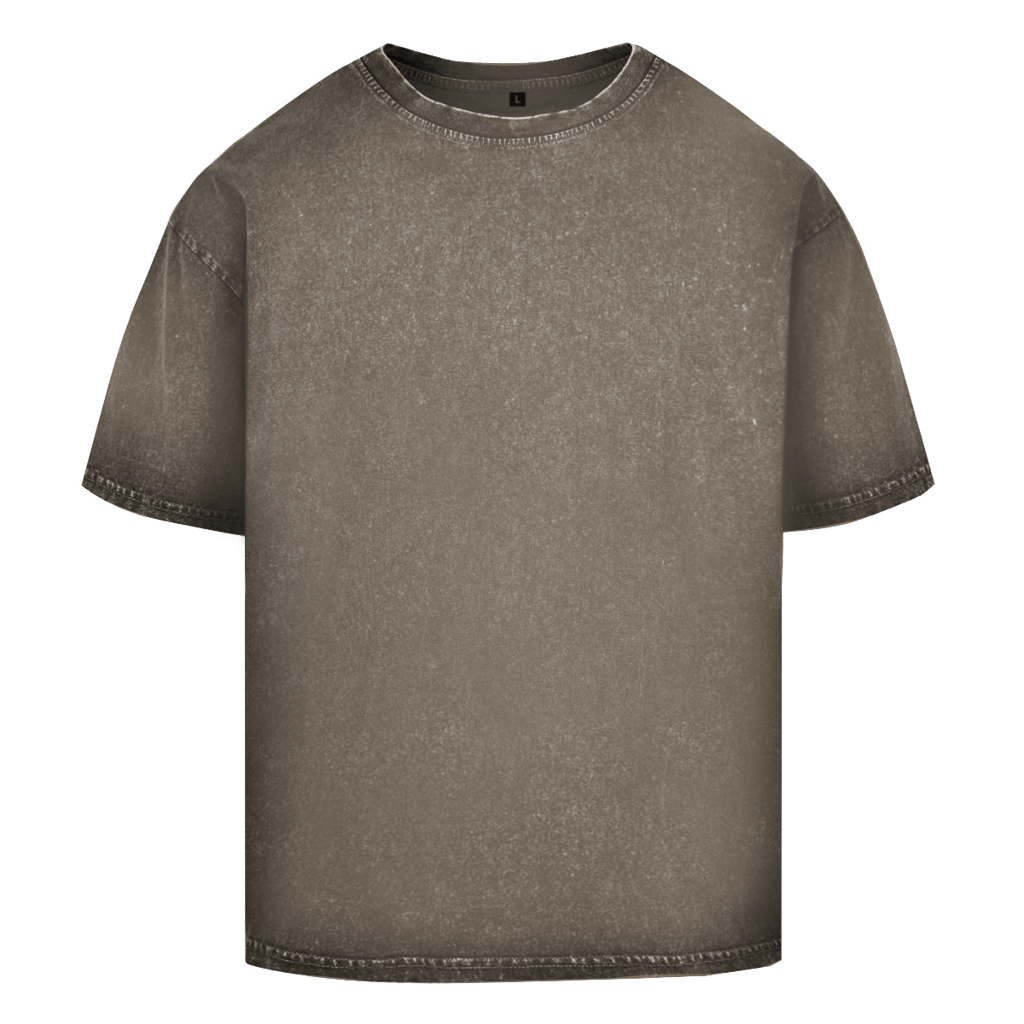 washed shirt | oversize | backprint teios logo /b