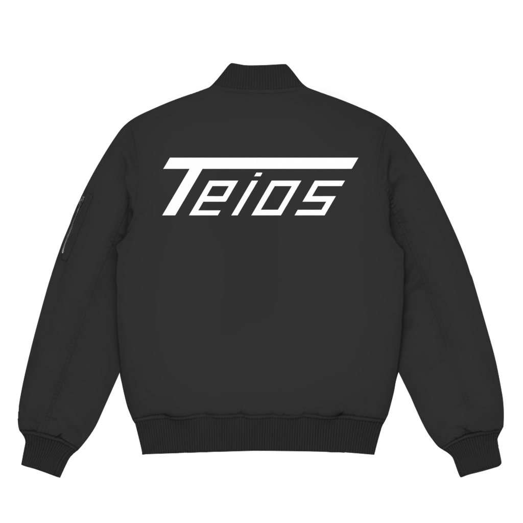 bomber jacket | street |  backprint teios logo