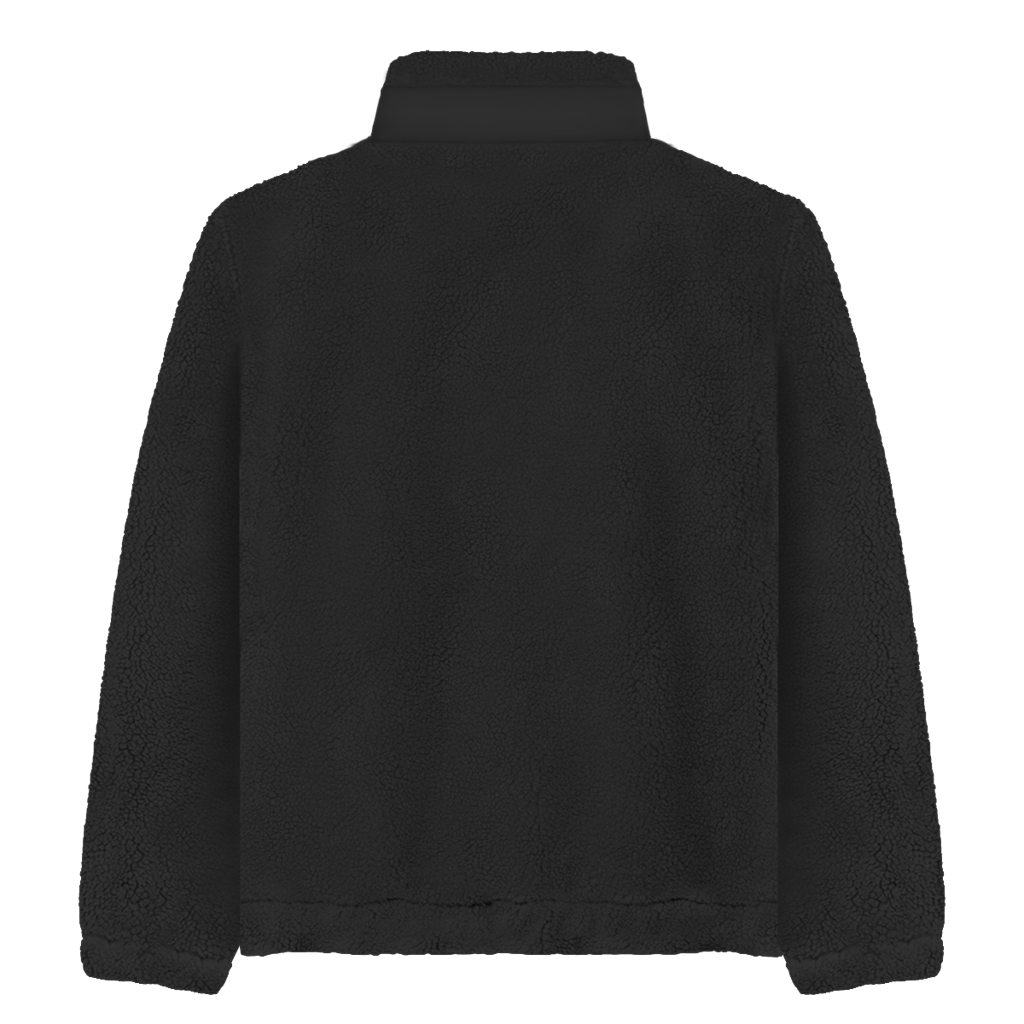 sherpa jacket | frontprint teios logo