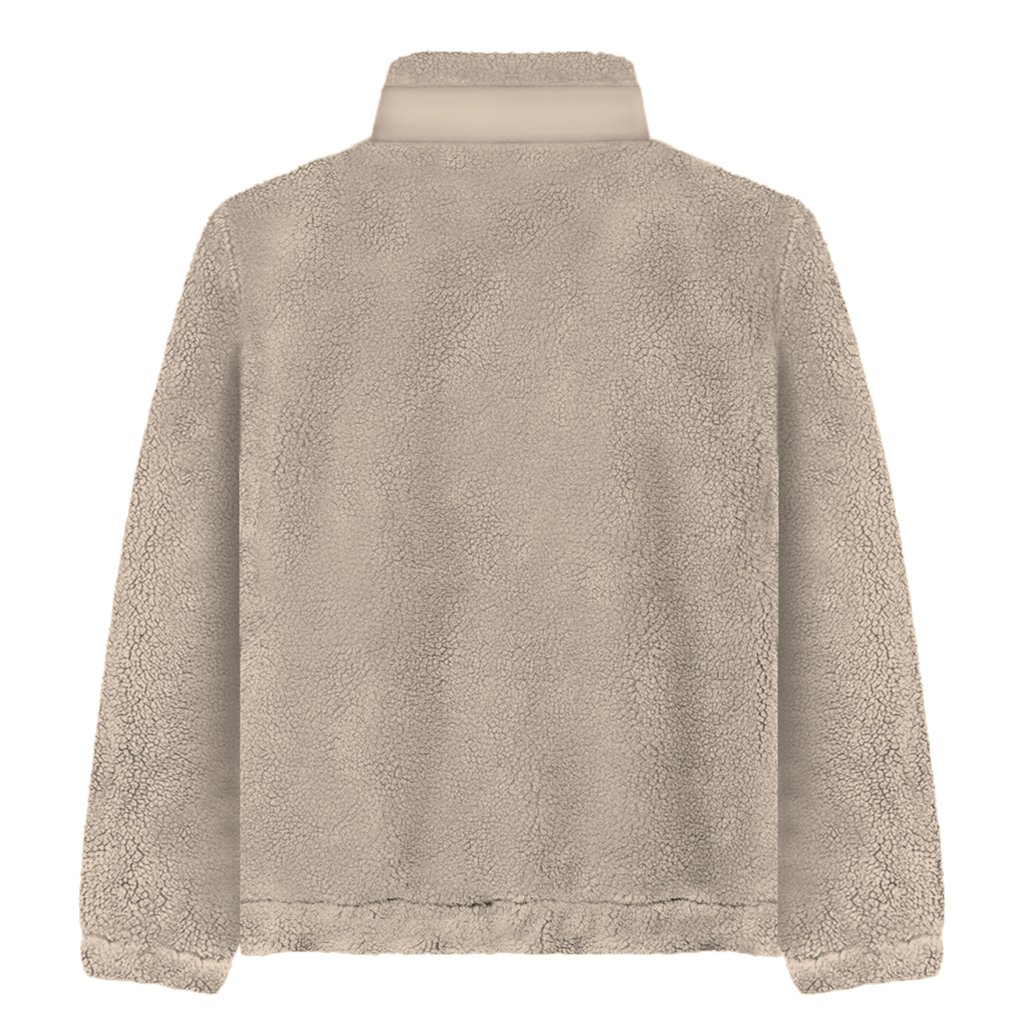 sherpa jacket | frontprint teios logo