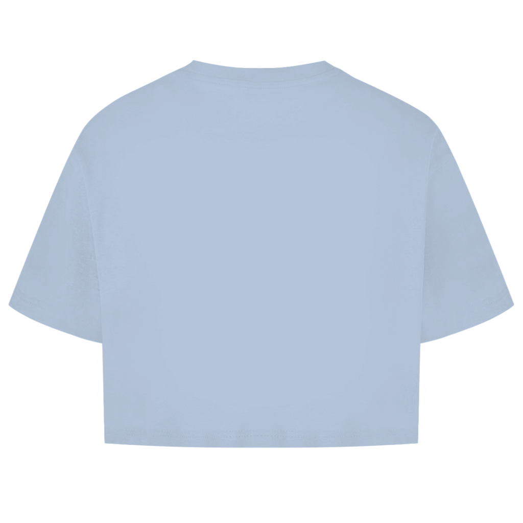 crop top | women | frontprint polka dot