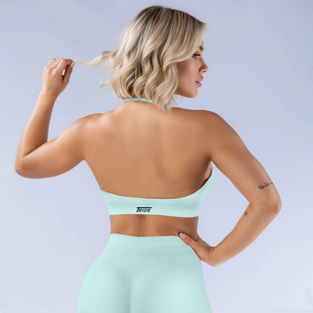 sports bh | top | front + backprint teios logo