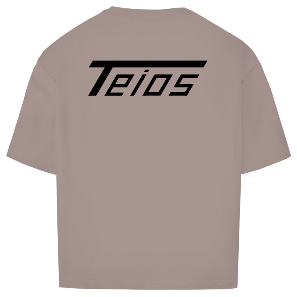 oversize tee teios black print – stilbild 12