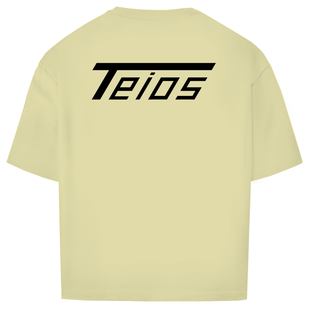 oversize tee teios black print – stilbild 20