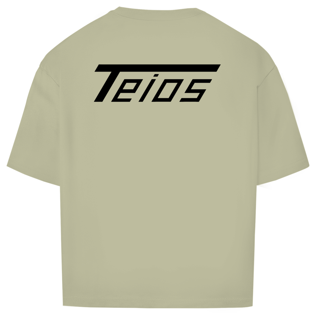 oversize tee teios black print – on-body 22