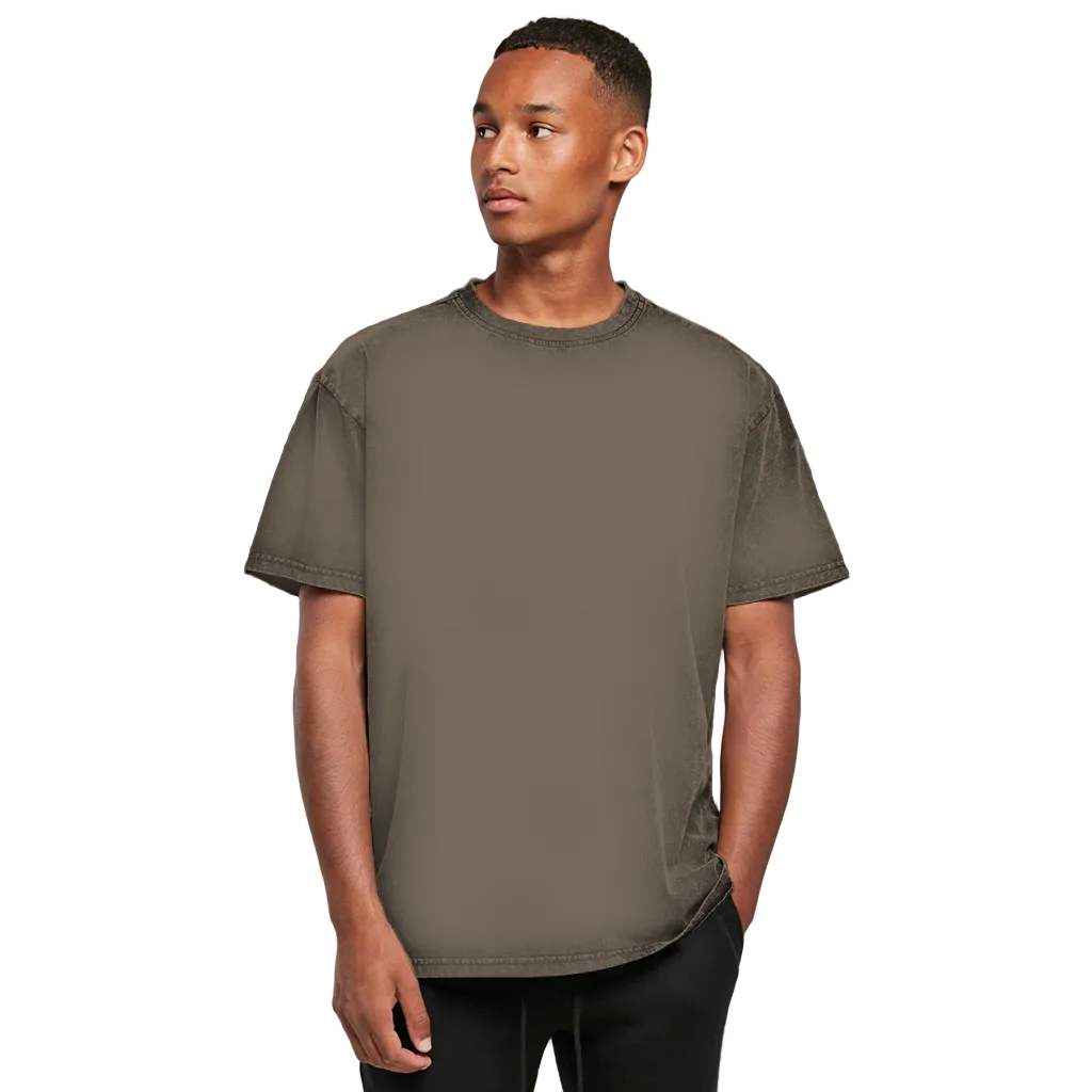 washed tee unaverage white print – stilbild 8