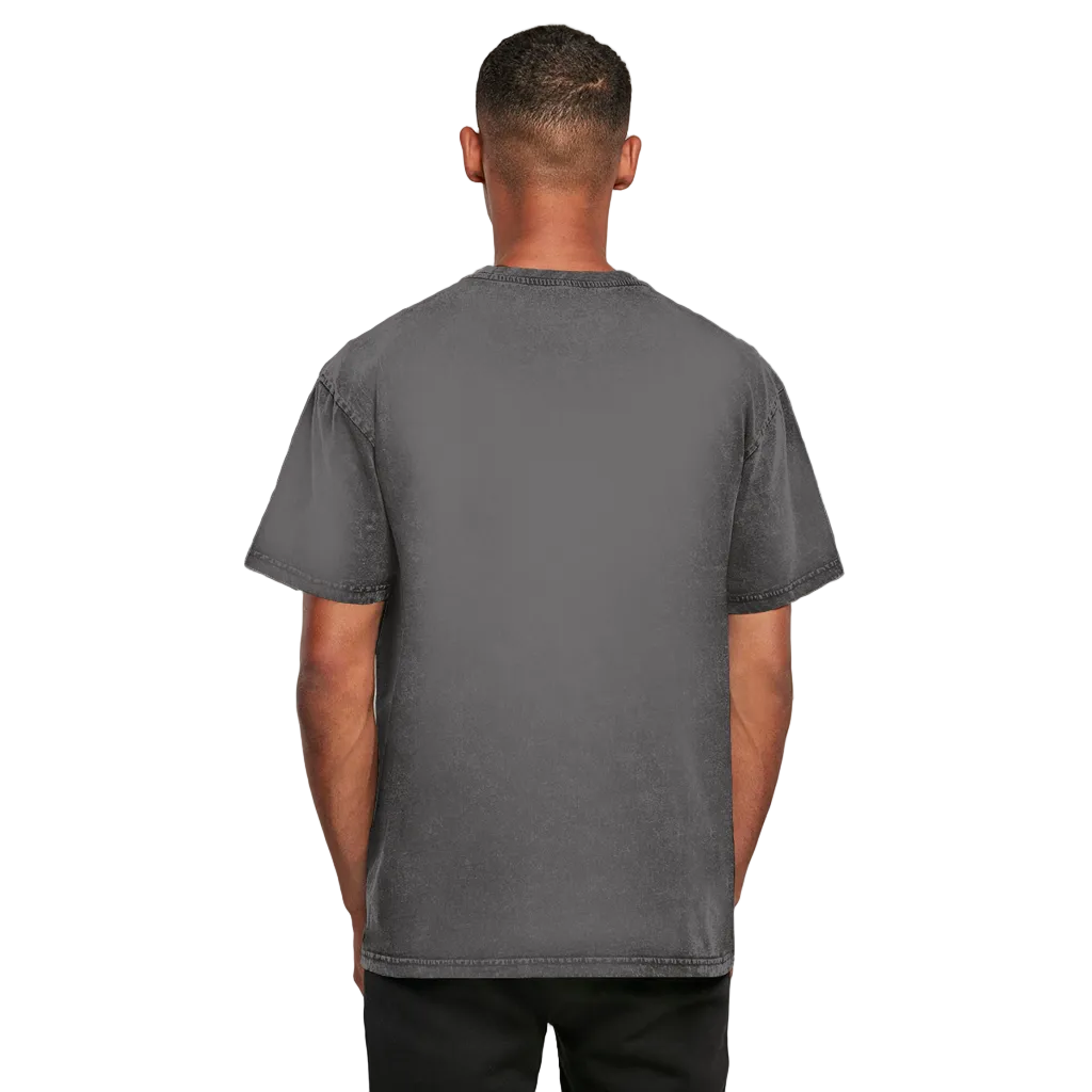 washed tee acid wash basic – detailansicht