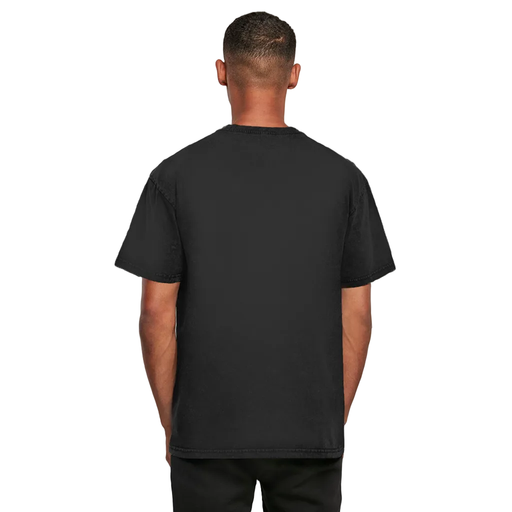 washed tee acid wash basic – frontansicht