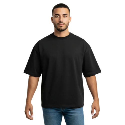 oversize tee senshi kanji weiss – rückansicht