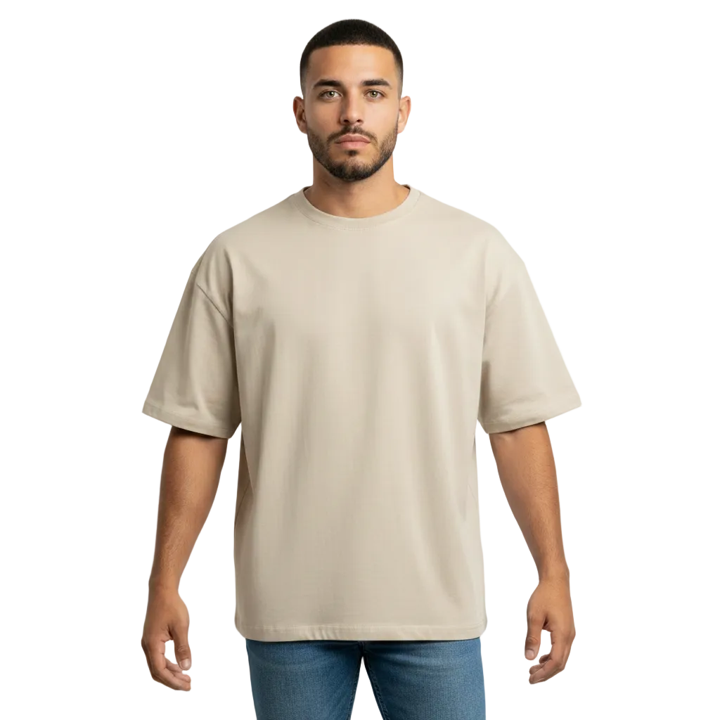 oversize tee teios black print – rückansicht