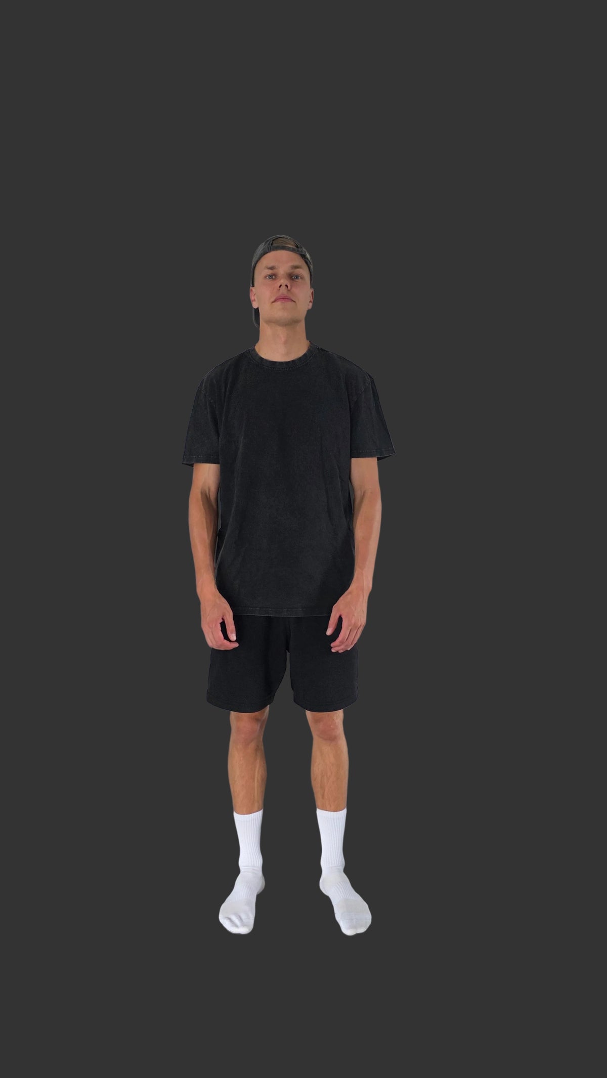 washed shirt | oversize | backprint teios logo /w