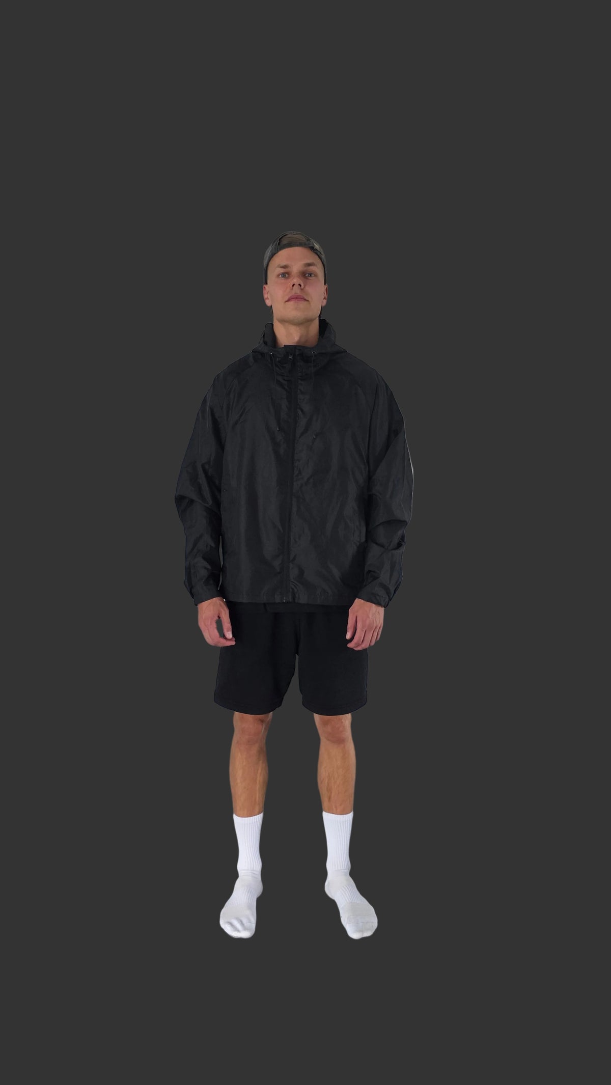 windbreaker | backprint teios logo